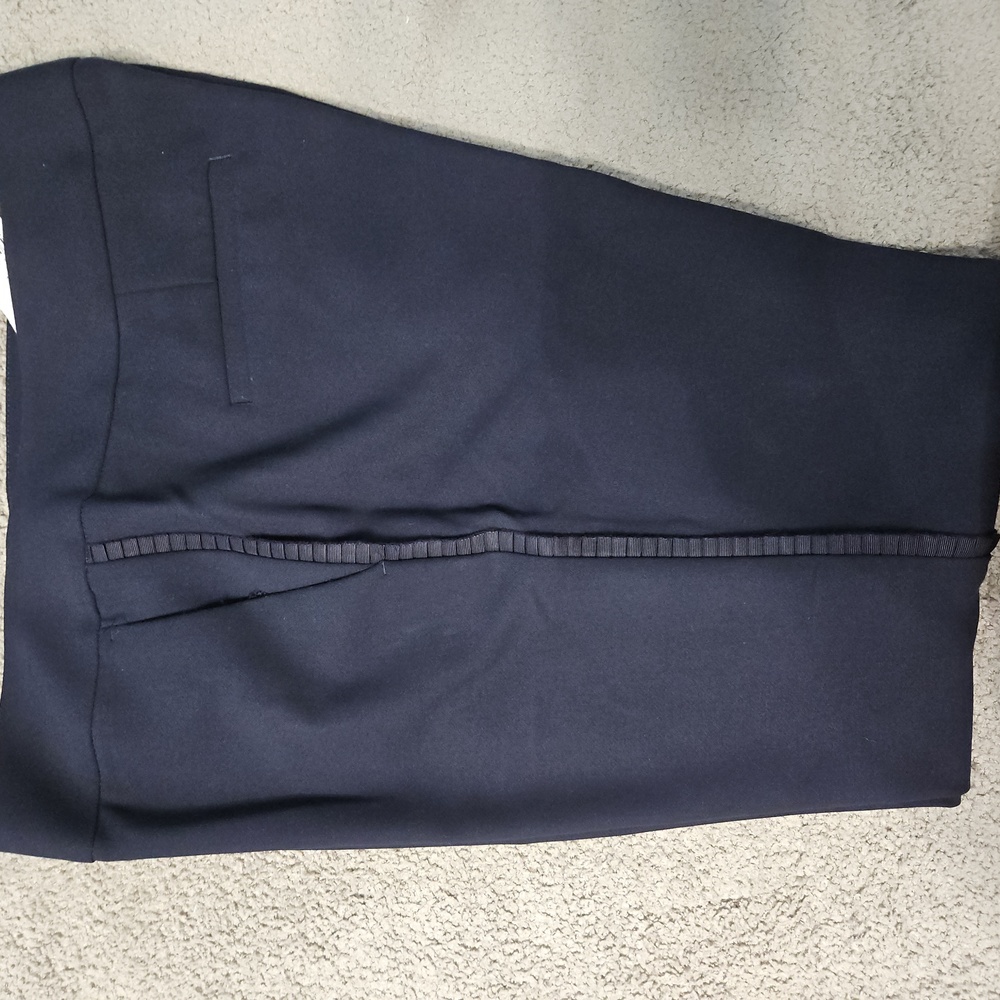 Loft Navy Tuxedo Pant sz 14